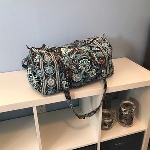 Vera Bradley Java Blue Small Duffle